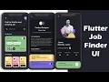 Job Finder App - Flutter UI