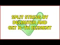 Unix Linux Split string by delimiter and get N-th element 7 Solutions