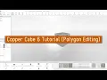 Copper Cube 6 Tutorial - Polygon Editing