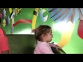 Sienna has mixed feelings about the Haunted House Ride at Lake Winnepesaukah Amusement Park