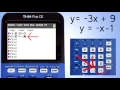 TI 84 Plus CE System of Linear Equations