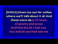 Tom Waits -  Martha (karaoke)