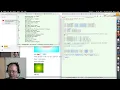 JavaScript live coding a interactive CSS radial gradient generator