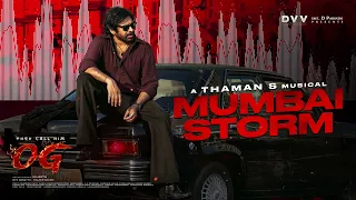 mumbai storm song they call him og pawan kalyan priyanka arul mohan thaman s