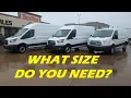 Small Medium or Large Which FORD Transit is best for you
