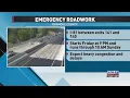 I-81 Roanoke County Emergency Road Work