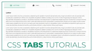 How to create the Tabs using HTML CSS and Javascript -