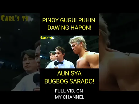 MAANGAS NA HAPON❗PINAGTAWANAN AT PINAGBANTAANG GUGULPIHIN DAW ANG PINOY❗AYUN BUGBOG SARADO❗