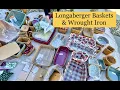 Longaberger Baskets Wrought Iron Finding Deals At A Yard Sale Estate Sale