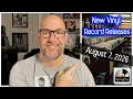 New Vinyl Record Releases for August 7 2026