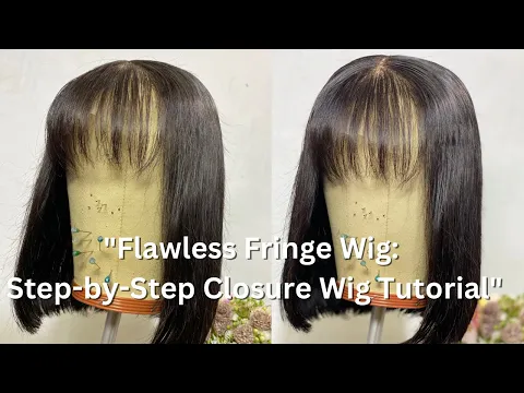 Download MP3 How to change Closure wig into fringe wig: “Step-by-Step Guide and Pro Tips\