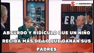 SHEINBAUM “APLAUDE” mesa de “JÓVENES” y CONDUCCIÓN de BABY DUMBO en TV APESTA