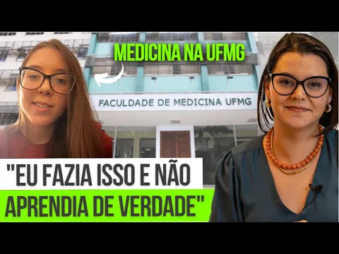 Vídeo: entrevista com a Duda, aprovada em medicina na UFMG, sobre a virada de chave nos estudos