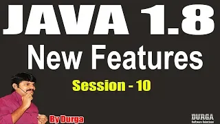 Java 8 New Features Method and Constructor Reference by Durga Sir