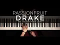 Drake - Passionfruit | The Theorist Piano Cover