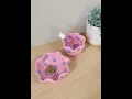 Download Lagu Try Making This: Floral Trinket Dish Made with Air Dry Clay🌸