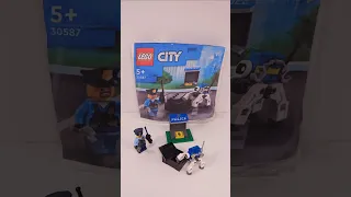UNRELEASED LEGO City Police Robot Unit (30587)[36 pcs] #shorts @TopBrickBuilder
