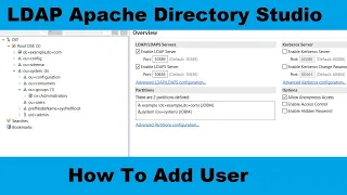 4 LDAP Apache Directory Studio How to Add User