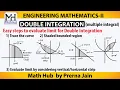 -Easy steps to evaluate limit for double integration