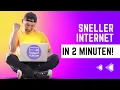 Download Lagu Sneller Internet in 2 minuten! (Tutorial)
