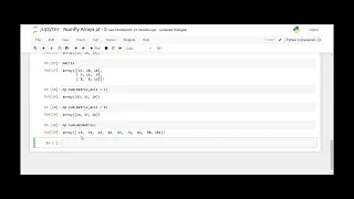 NumPy Library More Functions and Stacking on NumPy Arrays