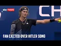 Download Lagu US Open tennis fan ejected after singing song associated with Hitler