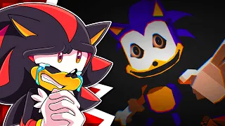 Shadow REACTS To REWRITE SONIC but ANIMATED TRINITY ENCORE?!