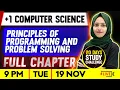 1 Computer Science Principles Of Programming And Problem Solving Full Chapter Exam Winner