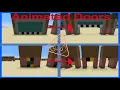 How to build Functional Aninimated FNAF Doors in Minecraft Using Command Blocks
