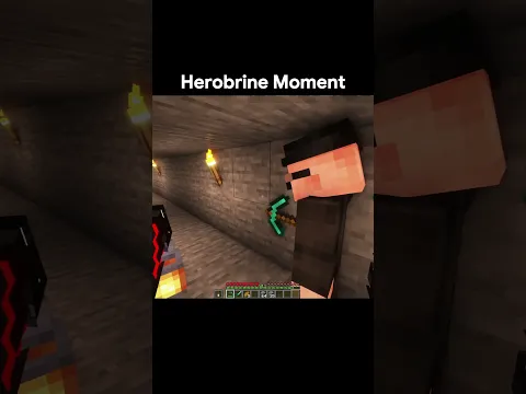 Minecraft Herobrine Moment #usa