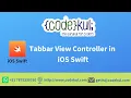 Tabbar View Controller in iOS Swift