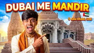UAE Mein Itna Beautiful Hindu Temple? 😍🛕 | Abu Dhabi Vlog 🇦🇪