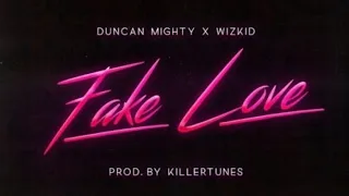 wizkid x duncan mighty fake love instrumental refix remake visualiser afrobeat