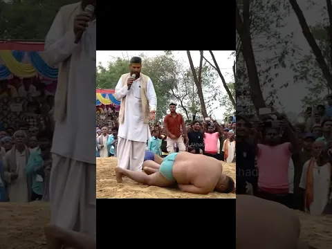 बसंत थापा ने दो पहलवानों को मार कर सुला दिया | basant thapa ki kushti #thapakikushti #kushti #shorts