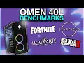HP Omen 40l Gaming Benchmarks in 6 Games at 1440p