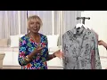 Attitudes by Renee Printed Twist Front Collared Tunic on QVC