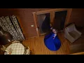 A Solo Waltz Wearing Royal Blue Prom Dress Crossdresser