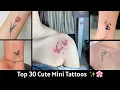 Top 30 Mini Aesthetic Cute Tattoo Ideas Tiny Trendy Designs