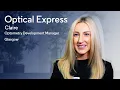 Claire Optometry Development Manager Optical Express