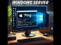 How to Enable PING in Windows Server 2022