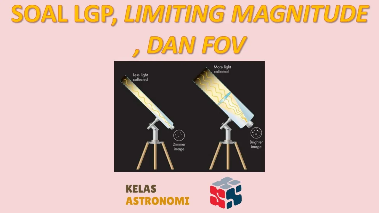 Soal LGP, Limiting Magnitude, dan FoV Teleskop - OSN Astronomi