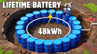 Stop Buying Expensive Batteries — Build This 48 kWh Lifetime Battery Instead!