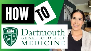 Geisel School of Medicine at Dartmouth ADMITTED SECONDARIES 2023