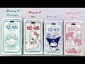 Paper DIY Unboxing IPhone 17 X Kuromi Melody Cinnamoroll Kitty ASMR Apple X Sanrio