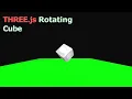 Rotating Cube in THREE js THREE js Rotating Cube Tutorial