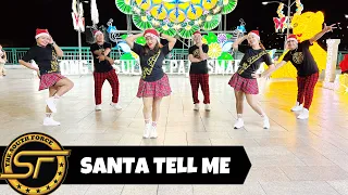 Download SANTA TELL ME ( Dj Lizven Remix ) - Christmas Special | Christmas Dance | Dance Fitness | Zumba MP3