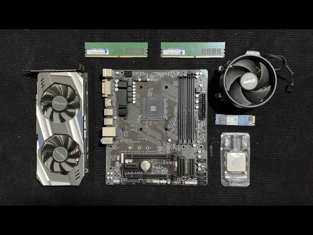 Ryzen 5 2600 + GTX 1060 6GB Gaming PC Build
