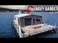 Download Lagu Painting Our Declassified Navy Barge (Ultimate Houseboat Build)