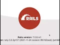 How to install Ruby on Rails 7 0 Install setup and start server with PostgreSQL