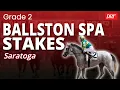 Grade 2 Ballston Spa Stakes Saratoga August 22 2026